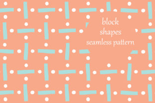 Abstract Divide Block Shapes Pattern