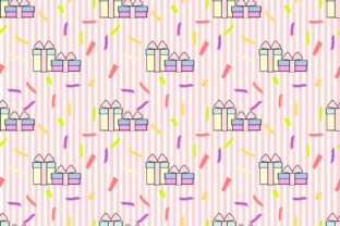 Charming Pink Pastel Lovely Gift Boxes Pattern: Versatile Design for Creative Projects