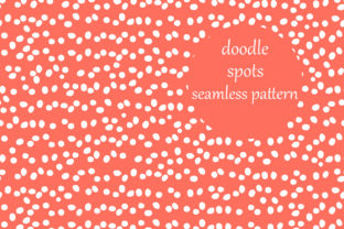 Hand Drawn Doodle Spots Speckled Pattern: A Creative Tool for Designers and Creators