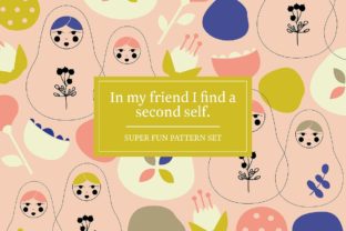Matryoshka Dolls Pattern Set: A Versatile Resource for Creative Professionals