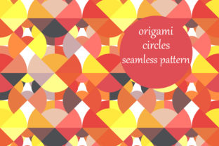 Origami-Inspired Cut Out Circles Pattern: A Versatile Design for Creative Projects