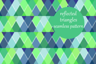 Reflected Triangles Geometric Pattern: A Versatile Design Element