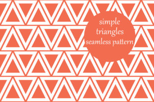Simple Geometric Triangles Pattern